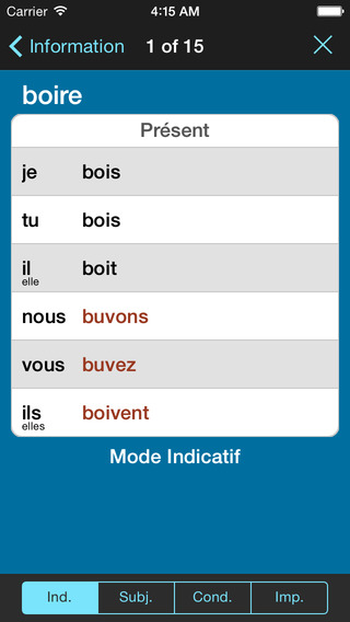 【免費教育App】French Verbs & Conjugation - VerbForms Français-APP點子