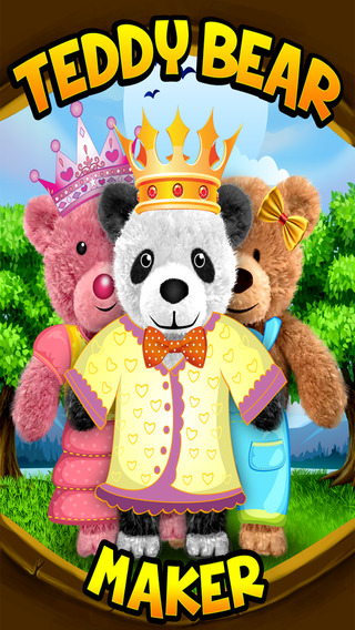 【免費遊戲App】Teddy Bear Maker - Free Dress Up and Build A Bear Workshop Game-APP點子