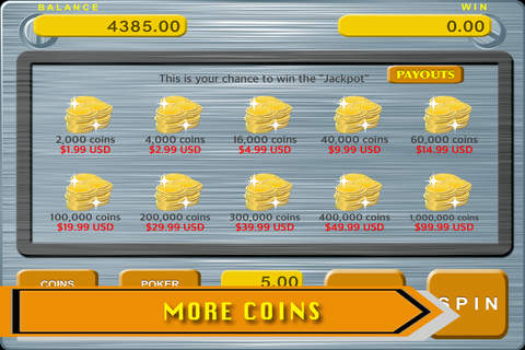 Amazing Big Win Casino Slots - Spin the cash kings wheel to win the riches price for Free screenshot 4