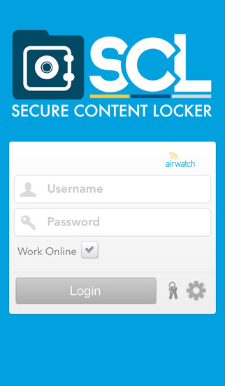 AirWatch - Secure Content Locker