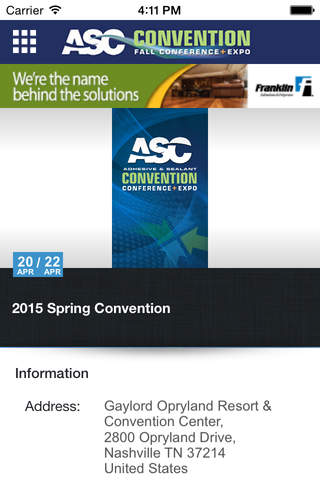 ASC Events screenshot 3