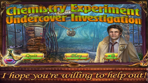 Hidden Object: Chemstry Experiment Undercover Investigation Free