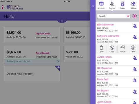 【免費財經App】Bank of Melbourne Banking Application for iPad-APP點子