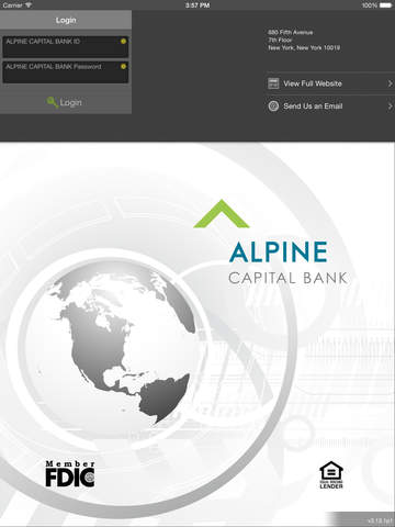 【免費財經App】Alpine Capital Bank - Mobile Banking-APP點子