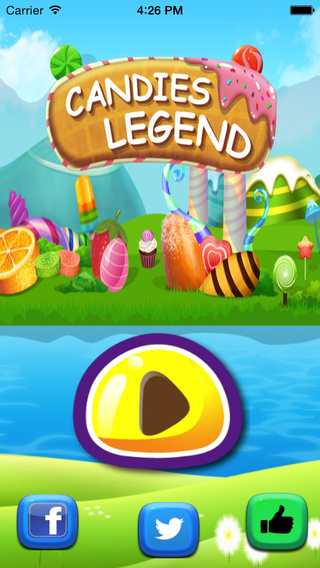 Candies Match Mania Legend-Top Match 3 Puzzle Candy Matching Game.