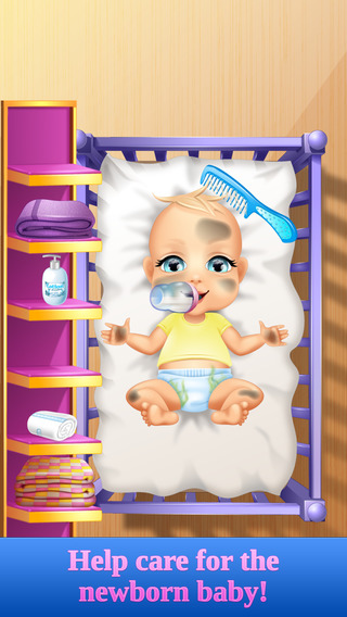 【免費遊戲App】Mommy's New Baby - Cute Baby and Family Adventure-APP點子