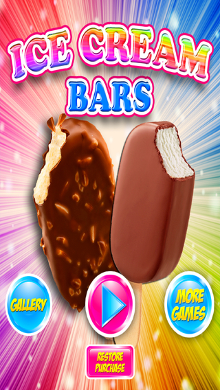 Ice Cream Bars - Kids Cooking Games FREE