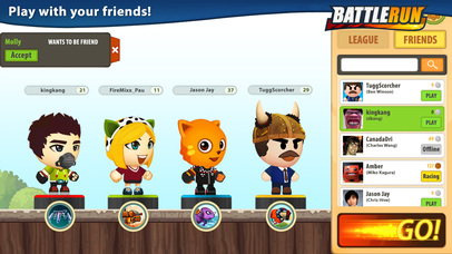 Screenshots of Battle Run for iPhone