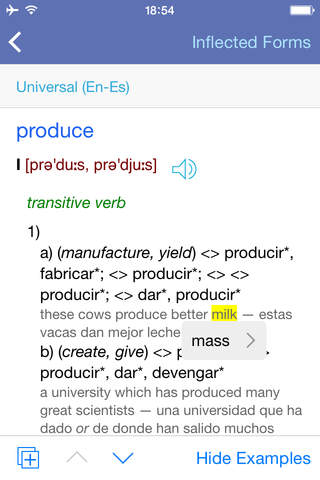 Lingvo Dictionary Pack: English <-> French, German, Italian, Russian, Spanish screenshot 4