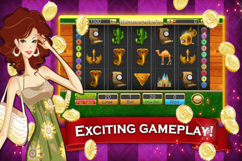 ``` Ancient Egyptian Pharaoh Casino Free screenshot 2