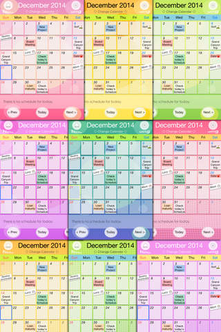 iWeeky Calendar for Main Event screenshot 3