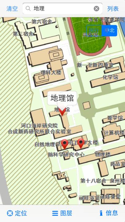 华东师范大学校园地图