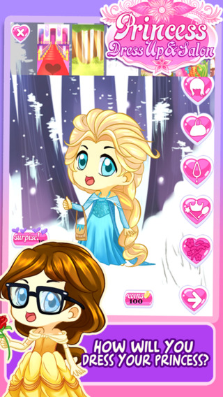 Dress-up Games For Teens - The Pretty Fairy Tale Princess Make-Up Games For Girls