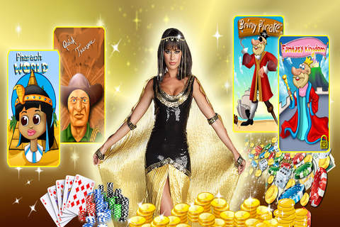 Pharaoh Slot Wheel: Free Casino Games for Fun Vegas Spin screenshot 2