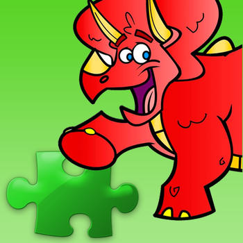 Dino Jigsaw Puzzles for Kids 教育 App LOGO-APP開箱王