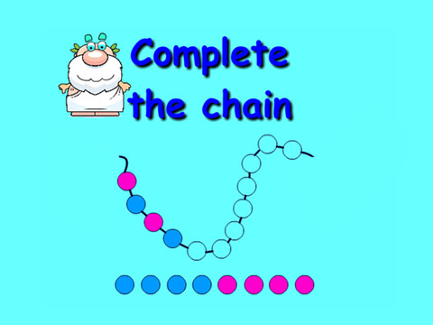 Complete the chain - Pattern Game