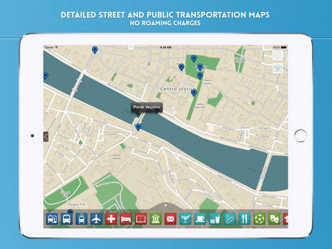 【免費旅遊App】Florence Travel Guide with Offline City Street Maps-APP點子