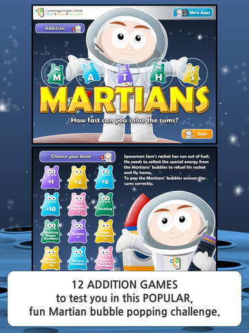 Maths Martians HD: Addition