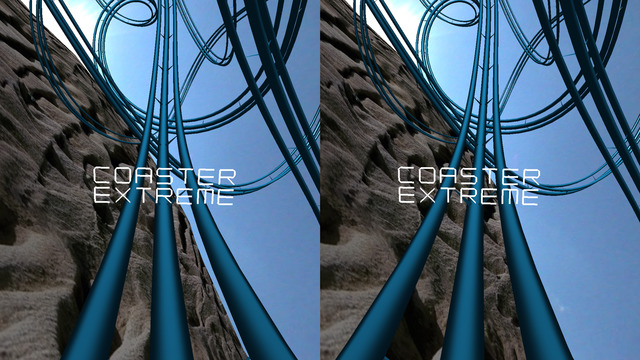 Coaster Extreme Endless 3D Stereograph