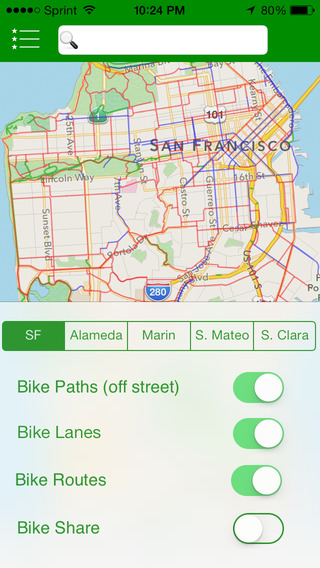 California Bike App