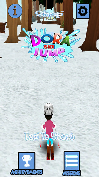 Ski Jump with Dora