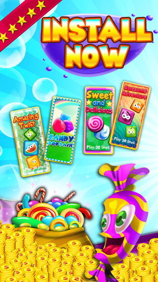 【免費遊戲App】Candy Slots Blast - match-3 soda mania of my.vegas casino tower 777-APP點子