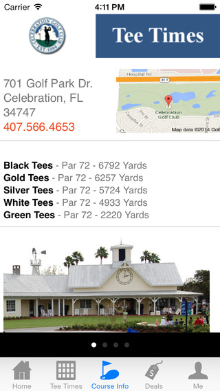 【免費運動App】Celebration Golf Tee Times-APP點子