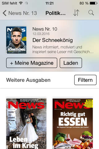 read-it: Zeitungen & Magazine screenshot 2