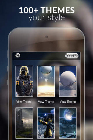 Video Game Wallpapers HD Shooting Photo Themes - "Destiny edition" screenshot 2