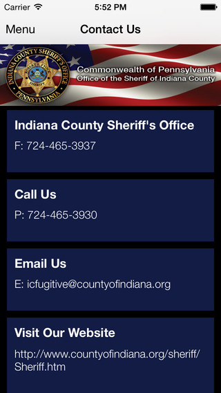 免費下載生活APP|Indiana County PA Sheriff app開箱文|APP開箱王