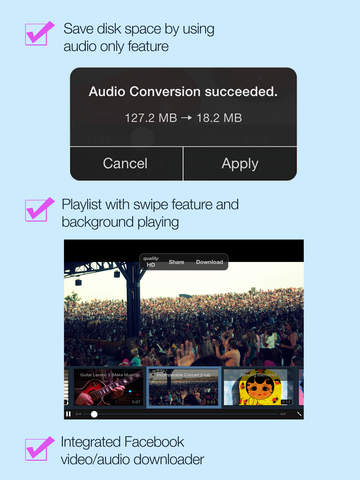 【免費社交App】VideoGet for Facebook - Video Player, Downloader & Download Manager-APP點子