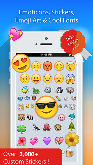 Emoji 2 Emoticons for iOS 8 Free