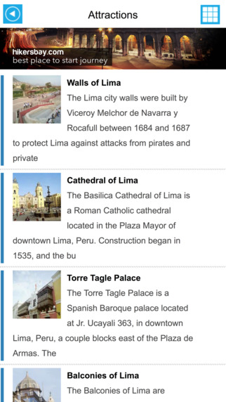 【免費旅遊App】Lima (Peru) Offline GPS Map & Travel Guide Free-APP點子