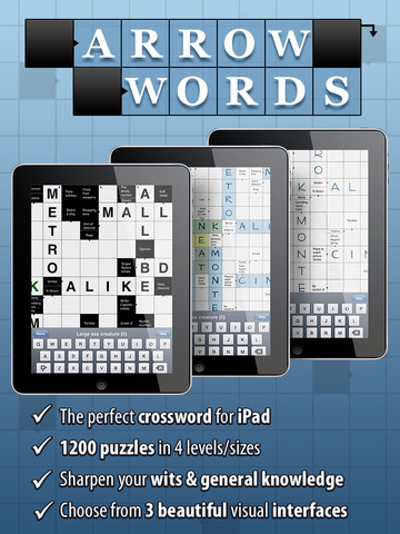 Crossword: Arrow Words Plus for iPad