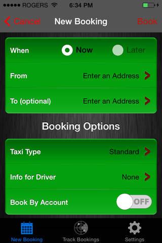 Aloha Taxi Mobile Booker screenshot 2