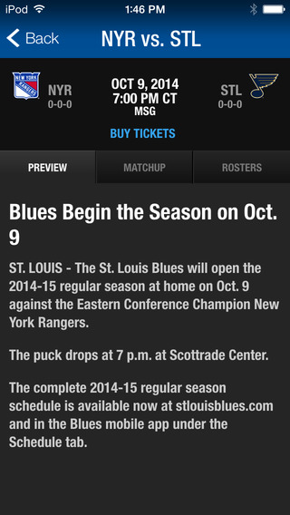 【免費運動App】St.Louis Blues Official Mobile App-APP點子