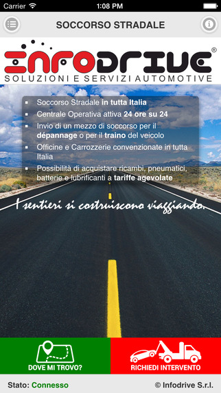免費下載旅遊APP|Infodrive Soccorso Stradale app開箱文|APP開箱王