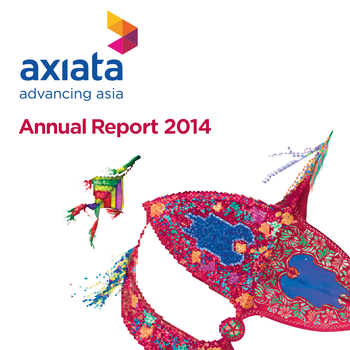 Axiata Annual Report 2014 LOGO-APP點子