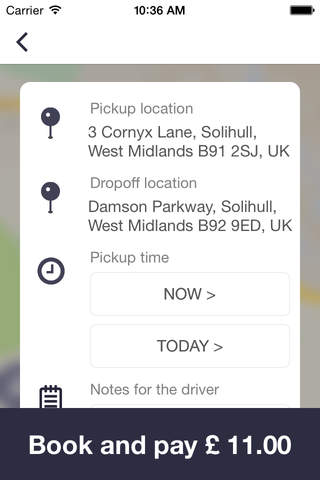 Taxie Birmingham screenshot 3