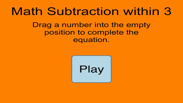 Subtraction Within 3