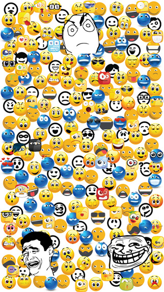 Emoticons for WhatsApp - All Emoji for All Categories Emotions Rage Faces Characters Mood Drawings a