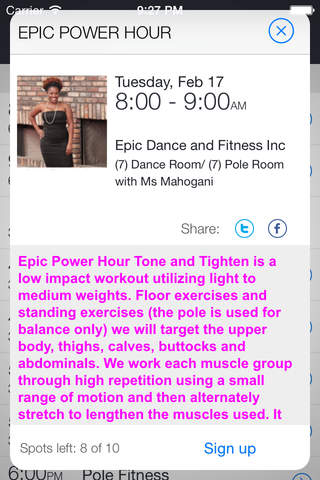 Epic Dance And Fitness Inc screenshot 2