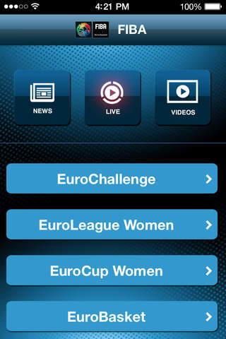 FIBA Europe screenshot 2