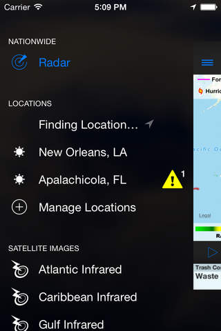 WVUE FOX 8 Hurricane Tracker screenshot 3