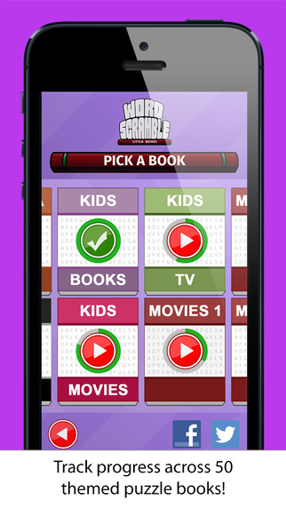 【免費遊戲App】Word Scramble Little Books-APP點子