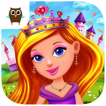 Princess Castle Fun – Royal Fashion Dress Up, Make Up Room, Tiara Decoration and Horse Care LOGO-APP點子