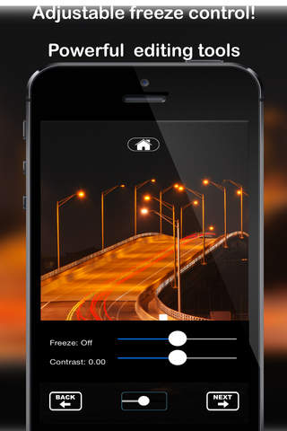 Motion Blur Camera  - take and upload long exposure pictures to social media screenshot 4