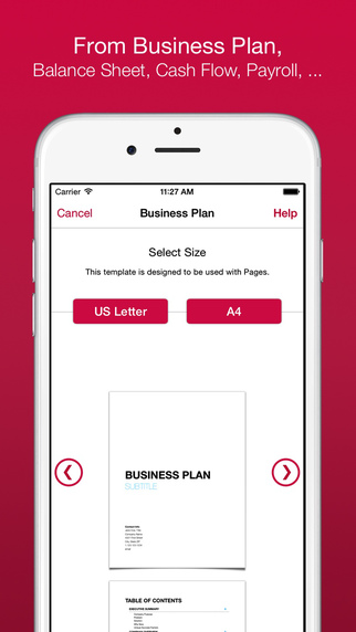 【免費生產應用App】Business Templates (for Pages and Numbers)-APP點子