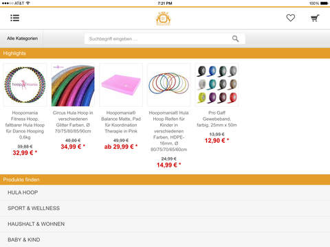 【免費生活App】WALLNER Group l Hula Hoop Online Shop bei wallner-shop.eu-APP點子