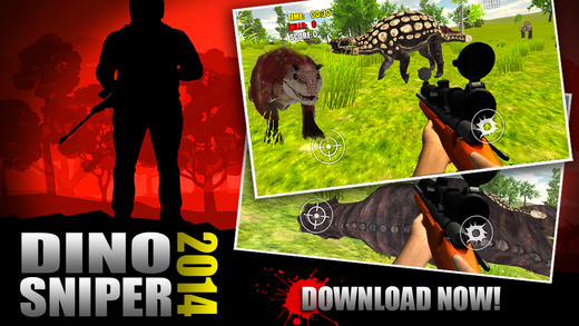 【免費遊戲App】Alpha Dino Sniper 2014 3D FREE: Shoot Spinosaurus, Trex, Raptor-APP點子